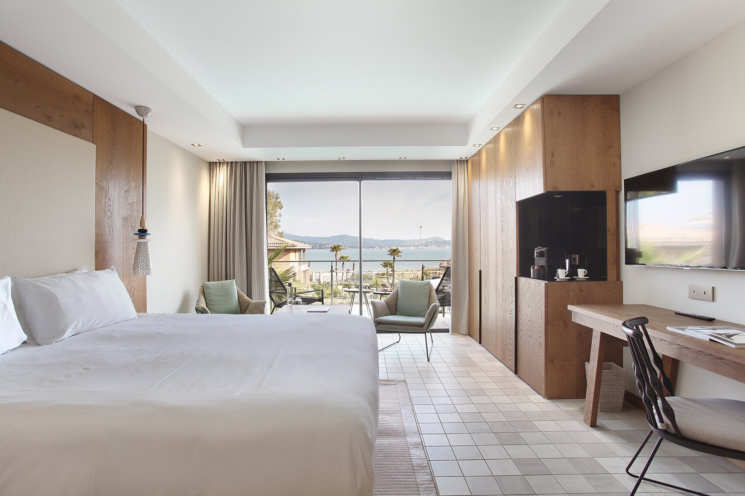 Bedroom Villa WOOD - Kube Hotel Saint-Tropez - French Riviera